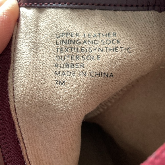 Banana Republic Red Suede Booties - Picture 9 of 9